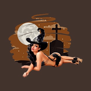 Halloween Hot Witch T-Shirt