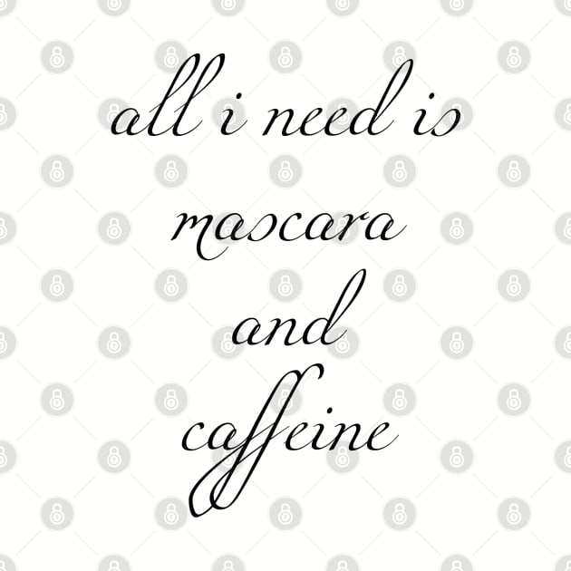 mascara and caffeine by Jacqui96