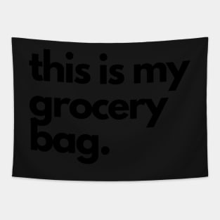 My Grocery Bag Tapestry