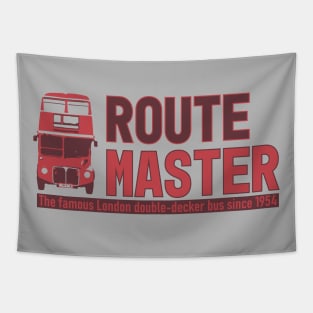 Routemaster double-decker bus London Tapestry