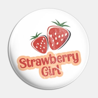 Strawberry Girl Pin