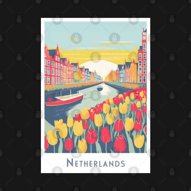 Netherlands Tulip Charm by POD24