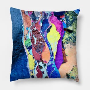 Colors of ephemeral art V / Swiss Artwork Photography Pillow