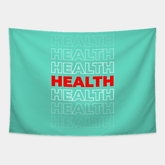 Health Tapestry by T-Shirts Zone