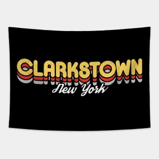 Retro Clarkstown New York Tapestry