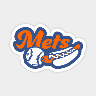 Mets Ball and Dog Magnet