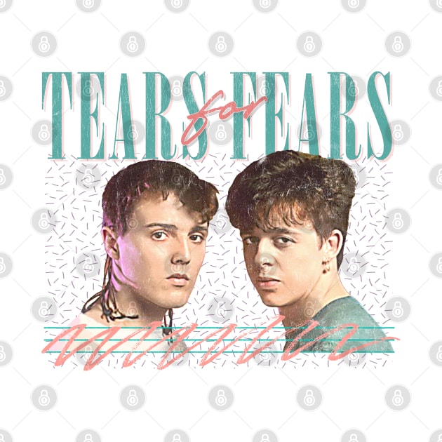 Vintage Faded-Style --- Tears For Fears by DankFutura