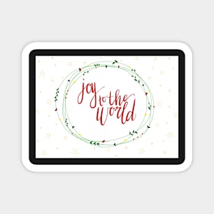 Joy to the World Magnet