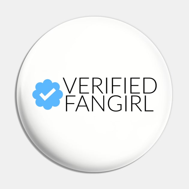 Verified Fangirl Pin by FangirlFuel