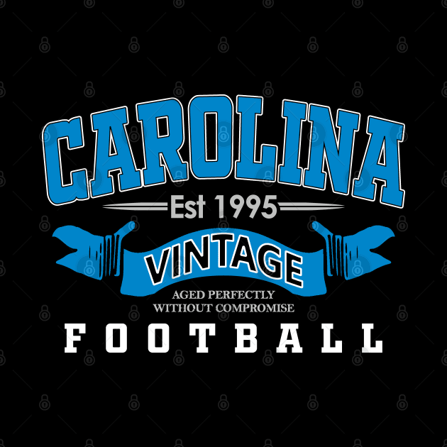 Carolina Pro Football - Vintage 1995 by FFFM