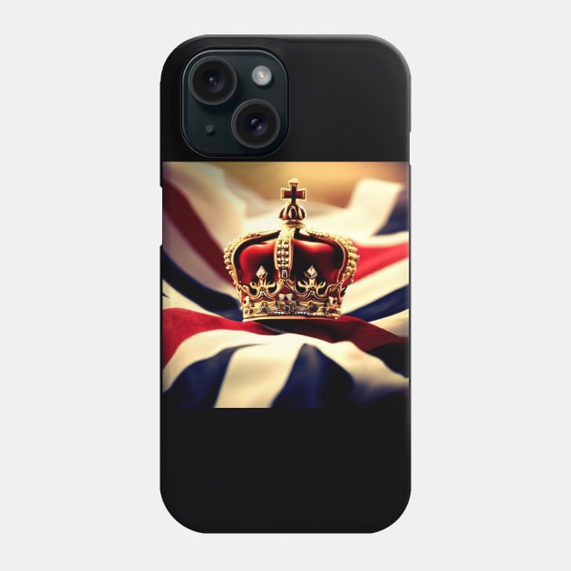 Coronation King Charles III 6 May 2023 Phone Case by Relaxing Art Shop