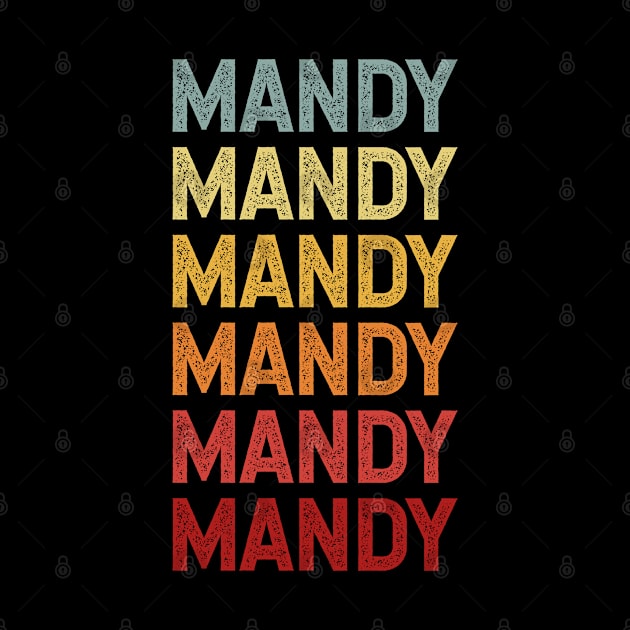 Mandy Vintage Name Gift by CoolDesignsDz