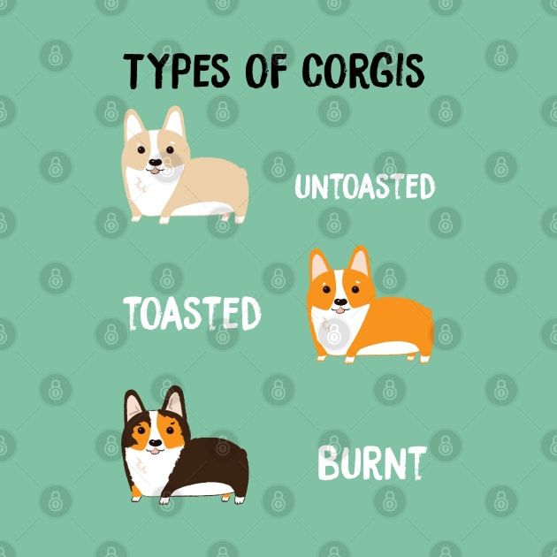 Types of Corgis by saniday