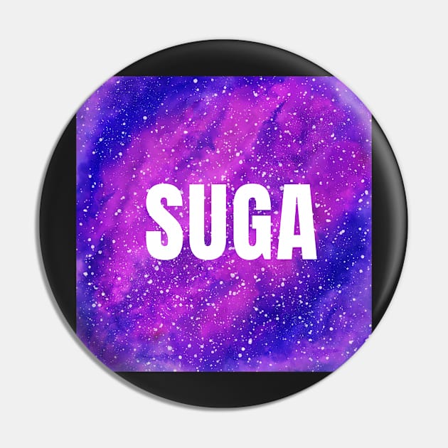 BTS Suga Universe Pin by PedaDesign