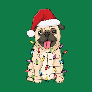 Christmas Pug T-Shirt