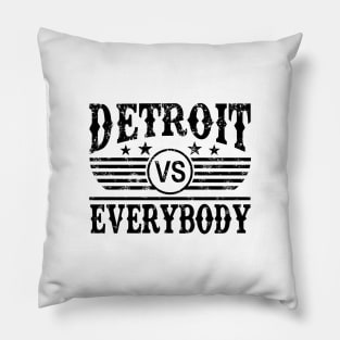 Detroit vs Everybody Pillow