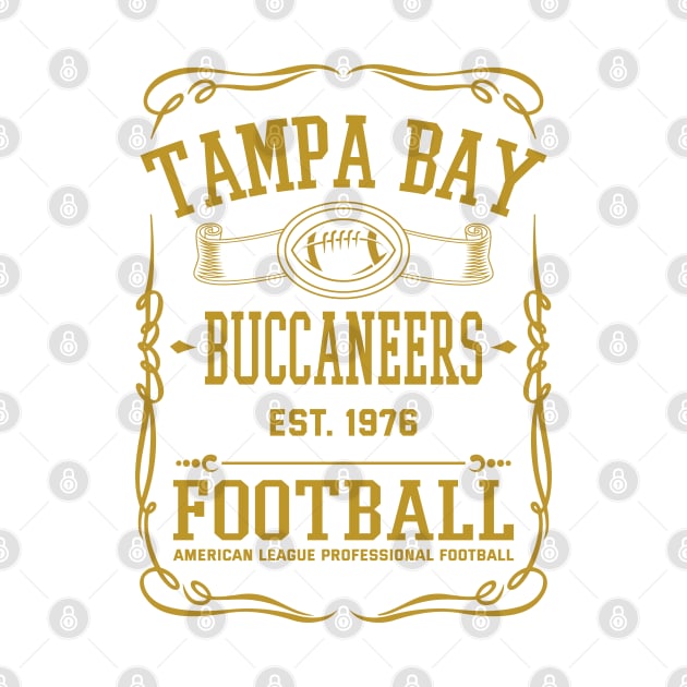 Vintage Buccaneers American Football by carlesclan