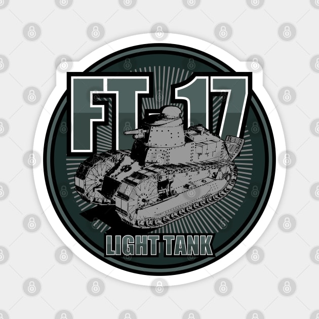 FT-17 Light Tank Magnet by TCP