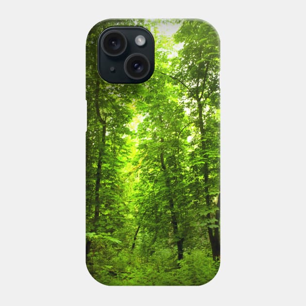 Forest Contemplation Phone Case by LucidClay