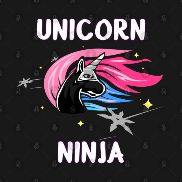 Unicorn Ninja | Martial Arts | Karate Unicorn by GigibeanCreations