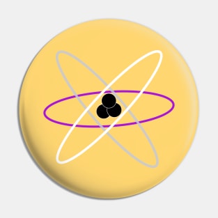 Atomic Pride Pin