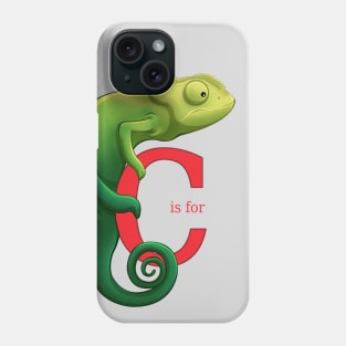 C is for Chameleon Phone Case