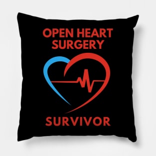 Open Heart Surgery Survivor Pillow