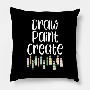 Draw Paint Create Pillow