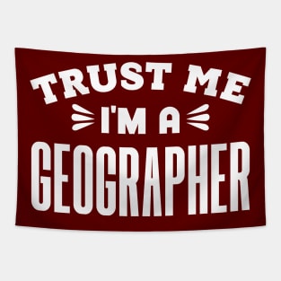 Trust Me, I'm a Geographer Tapestry