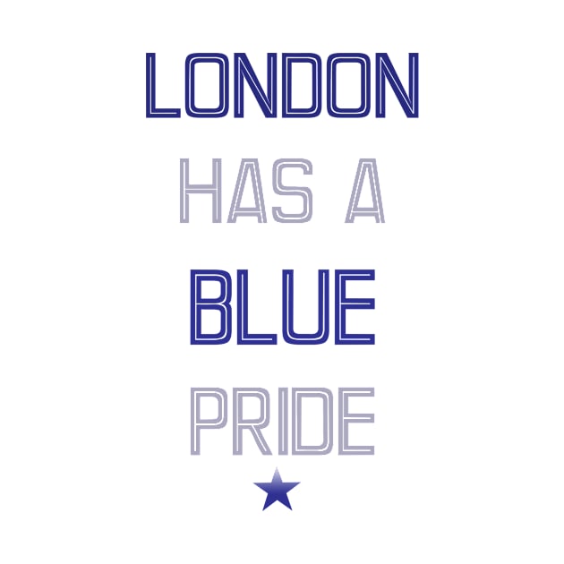 London has a blue pride by Hussinnermine