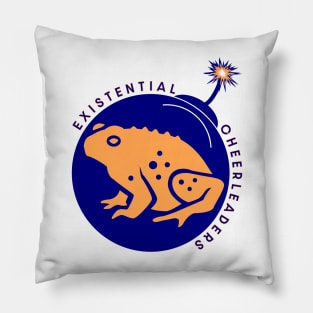 Existential Cheerleaders Premium Logo Pillow