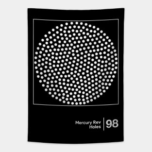 Mercury Rev / Holes / Minimal Graphic Design Tribute Tapestry