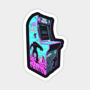 Space Invaders Retro Arcade Game Magnet