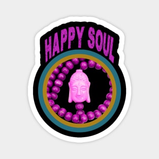 Buddha happy soul Magnet