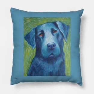 Labrador Blues Pillow