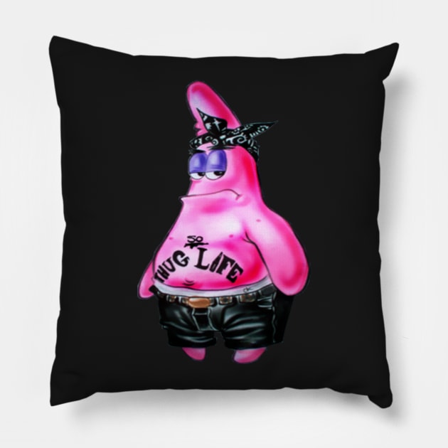 Patrick Star Pillow by Prawlin