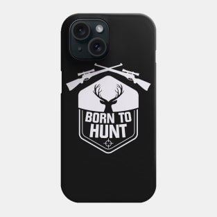 ✪ Born to hunt ✪ vintage hunter badge Phone Case