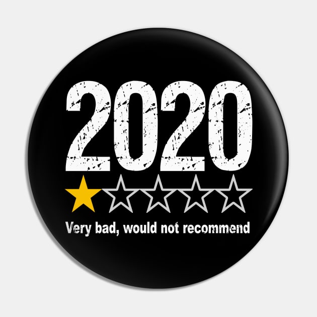 2020 bad review would not recommend shirt Pin by Shirtigator