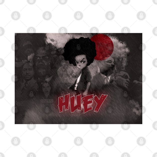 Huey Freeman by hiiirabbit