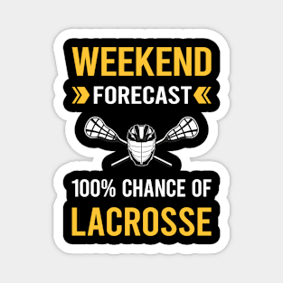 Weekend Forecast Lacrosse Magnet