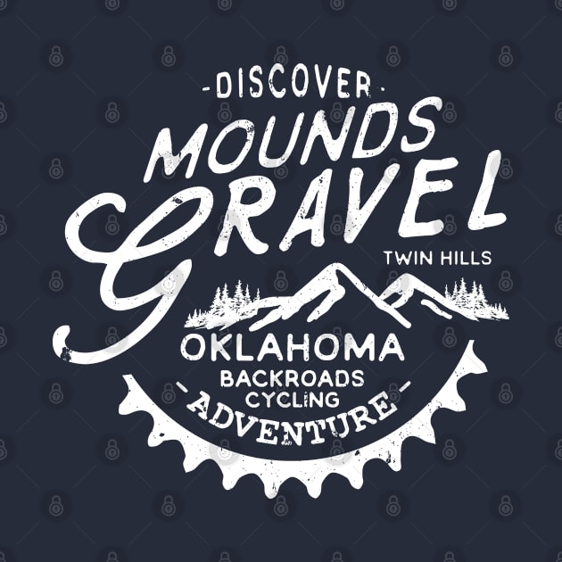 Mounds Gravel Cycling Adventure - White by jbfatcats