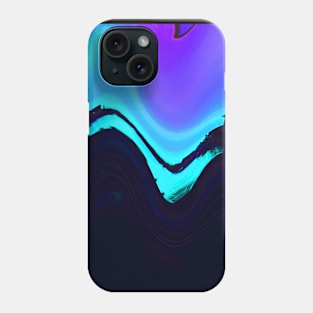 abstract liquidity Phone Case