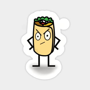 Disgruntled Burrito Magnet