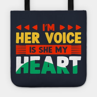 Autism Awareness I Am Her Voice Tote