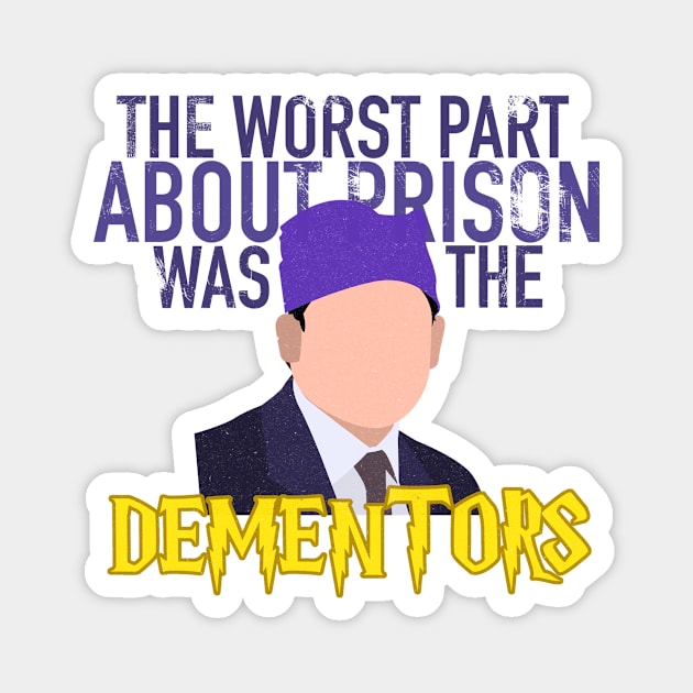 Prison Mike - Dementors Magnet by LuisP96