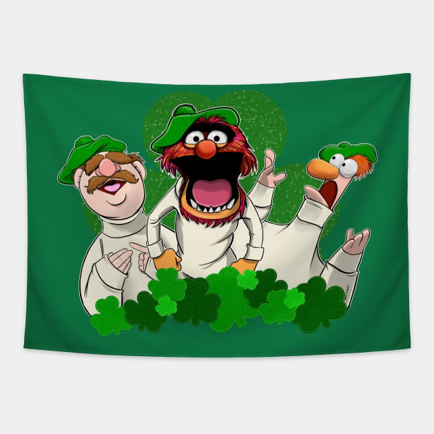 The Leprechaun Brothers Tapestry by Durkinworks