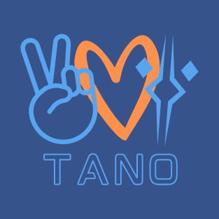 Peace, Love, Tano T-Shirt