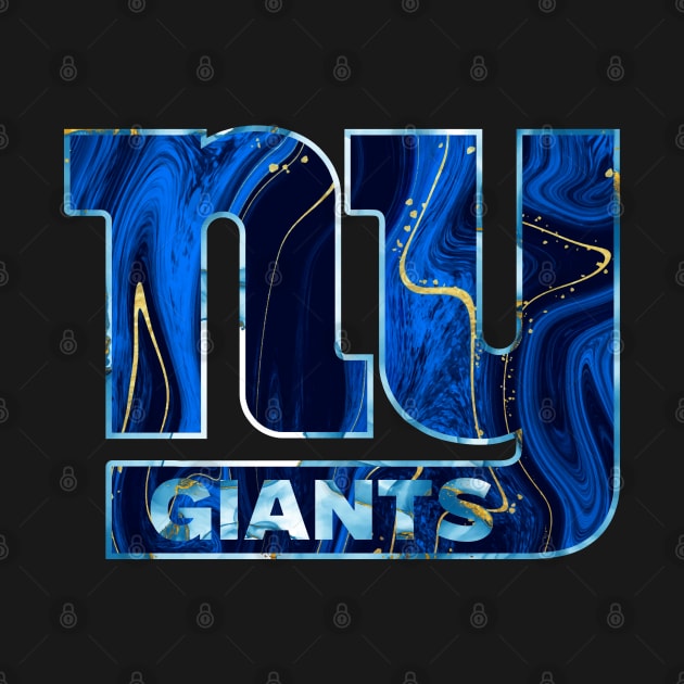 New York Giants Football Nyc by Maskumambang