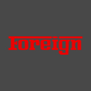 Foreign Logo Rapper Urban Shirt T-Shirt