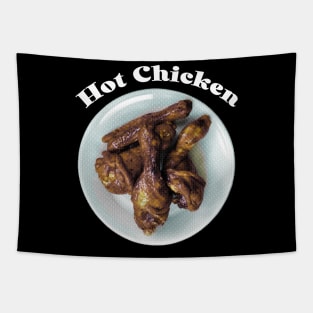 Hot Chicken - Dot Style Tapestry